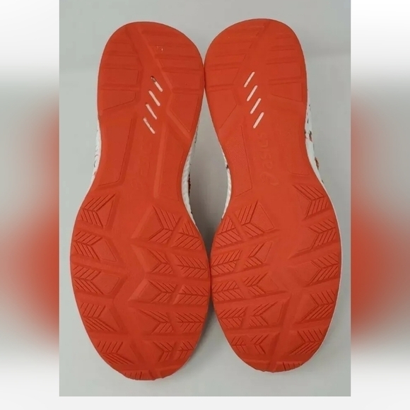 Asics Mens Sz 8 Hyper Gel Kenzen T8F0N Orange Running Shoes Slip On Low Top New main image 5